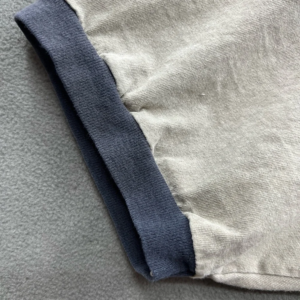 Vintage Dole Hawaii Medium Contrast Trim Gray Ringer 70s Streetware - Picture 4 of 8